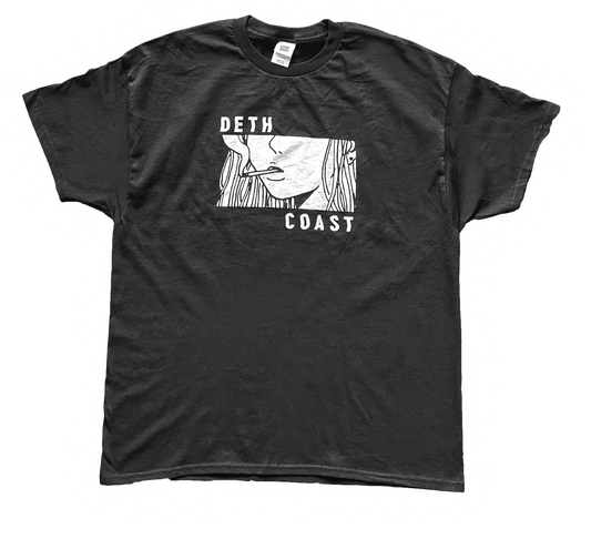 Deth Coast Cigarette Girl Black Shirt