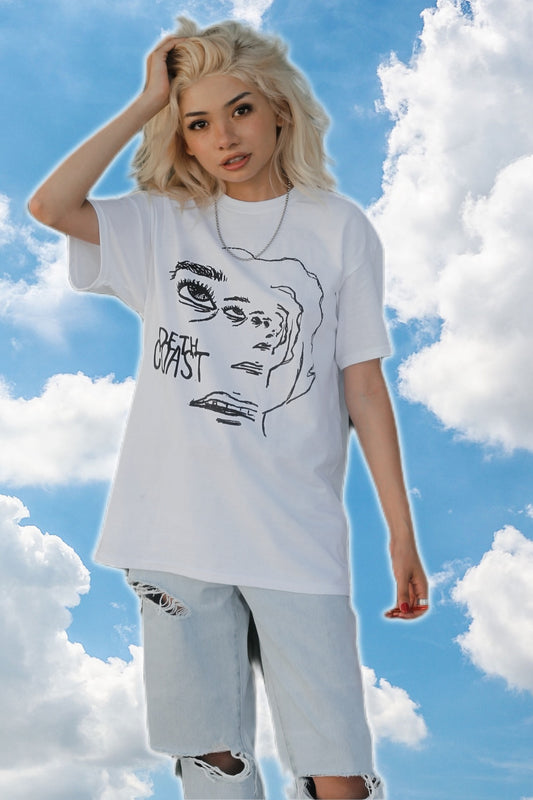 Deth Coast White Tee